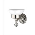 Gemstone Porta sapone L11,5xH11xD13 con finitura Nickel Lucido DEVON&DEVON - 1