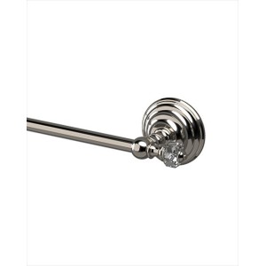 Gemstone Tringle porte serviettes L61,7xH7,6xD8,5 avec Finitions Nickel Poli DEVON&DEVON - 1