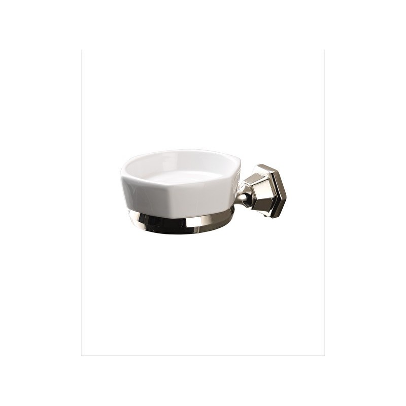 Jubilee Porta sapone L12xH7xD14,5 con finitura Cromo DEVON&DEVON - 1