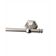 Jubilee Tringle porte serviettes L60xH5xD7,7 avec Finitions Chrome DEVON&DEVON - 1
