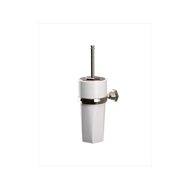 Jubilee Porte Balayette pour Toilettes L12xH40xD16,2 avec Finitions Chrome DEVON&DEVON - 1