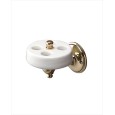 Old Navy Toothbrush holder L7,7xH8,1xD10,5 with Light Gold finish DEVON&DEVON - 1