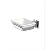 Time Porta sapone L14,5xH6xD17,2 con finitura Cromo DEVON&DEVON - 1