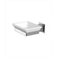 Time Porta sapone L14,5xH6xD17,2 con finitura Cromo DEVON&DEVON - 1