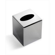 Waltz Porta fazzoletti L12,3xH14,1xD12,3 con finitura Cromo DEVON&DEVON - 1