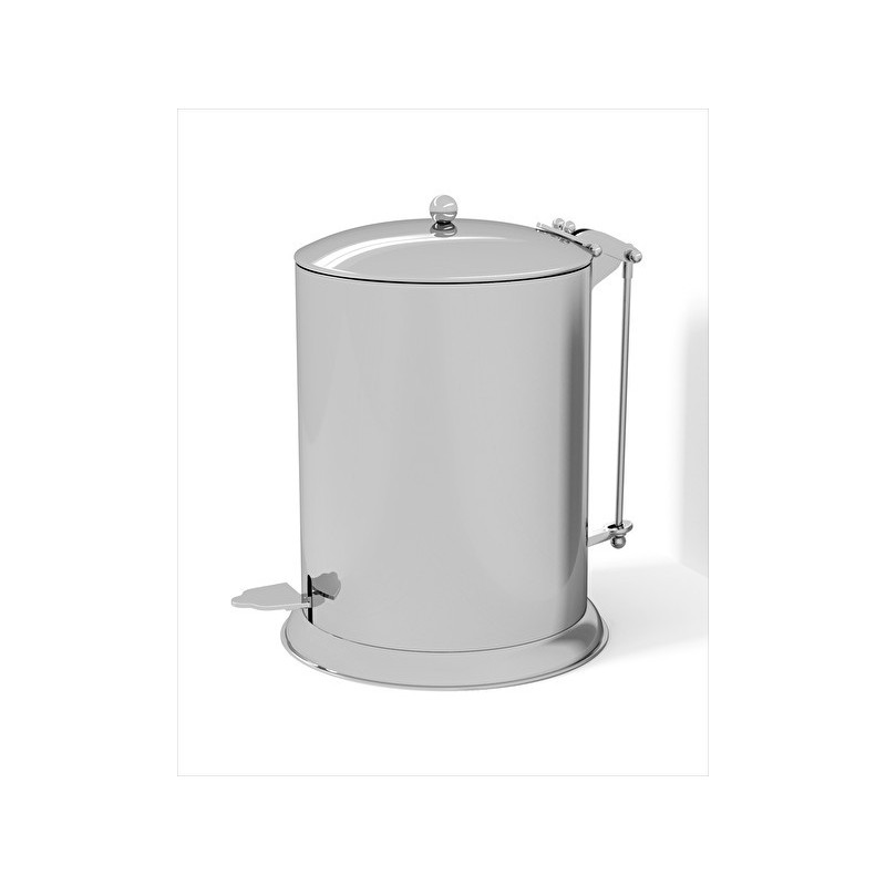 Waltz Basket L23,5xH31,5xD31 with Chrome finish DEVON&DEVON - 1