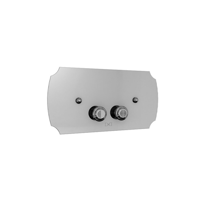 Accessories For Sanitaryware Placca di comando per cassetta L33xH17xD3 con finitura Cromo