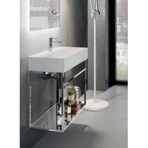 BAHIA 13 Aufsatzwaschbecken 100X46,5 Einloch mit überlauf  Weiss BH1000465011TA0   HATRIA