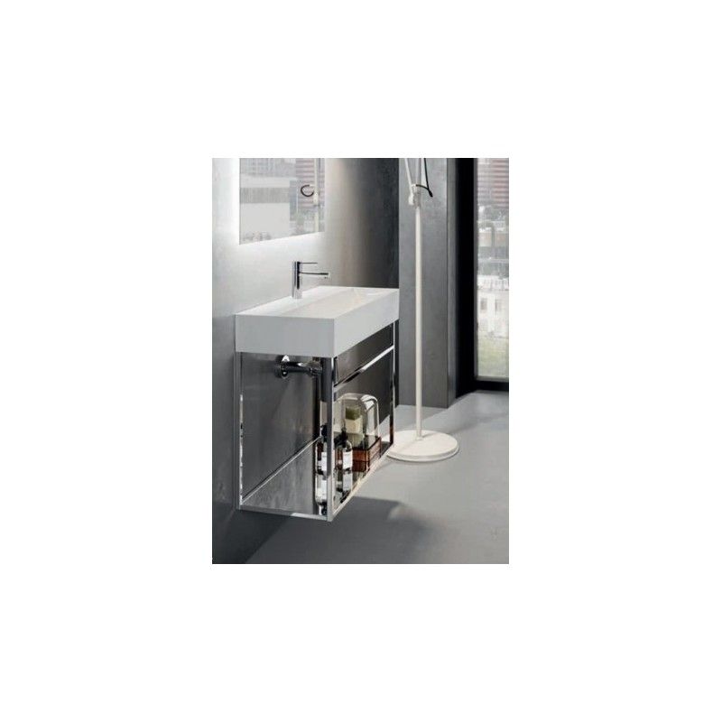 BAHIA 13 Lavabo à poser 100X46,5 Monotrou avec trop-plein Blanc  BH1000465011TA0   HATRIA