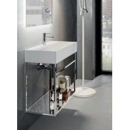 BAHIA 13  Countertop washbasin 100X46,5 Single hole with overflow  White  BH1000465011TA0   HATRIA