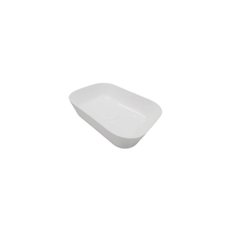 HAPPY HOUR SLIM  Lavabo appoggio 18:00 S senza fori senza troppopieno 50X38  HATRIA