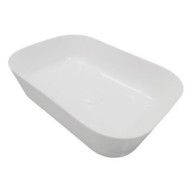 HAPPY HOUR SLIM  Lavabo appoggio 18:00 S senza fori senza troppopieno 50X38  HATRIA