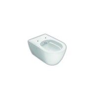 FUSION Randlose Hängetoilette Integriertes Bidet 355x540  HATRIA
