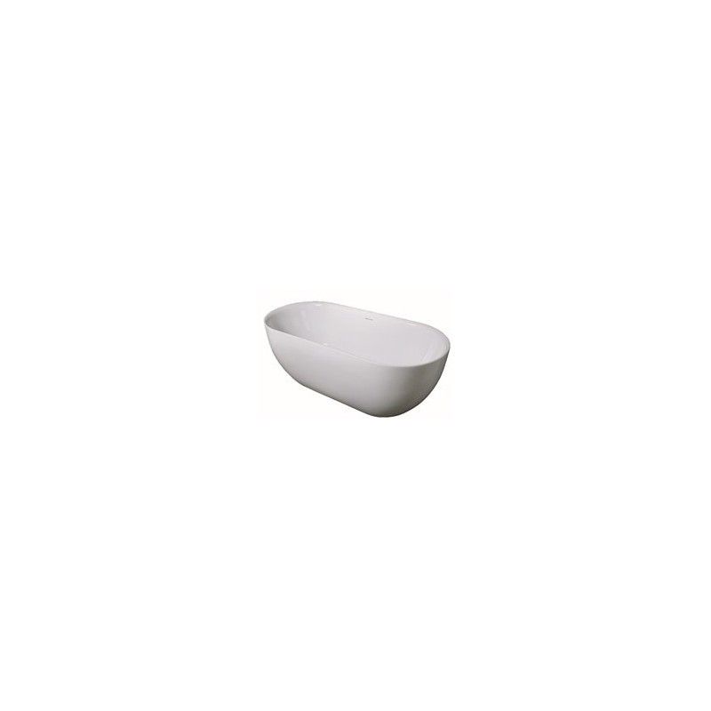 WHITE FREESTANDING BATHTUB 170X78X60 HATRIA