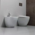 WC FOREVER 50  A TERRA Filo Muro 54x50x h41 cm   Disegno Ceramica