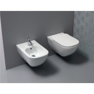WC FOREVER 55 SOSPESO  55x50x h35 cm   Disegno Ceramica