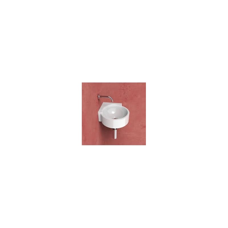 MINI TWINSET CM 30 ECKE WEISS   - Ceramica Flaminia 5060 CERAMICA FLAMINIA - 1