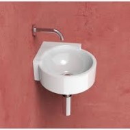 MINI TWINSET CM 30 ECKE WEISS   - Ceramica Flaminia 5060 CERAMICA FLAMINIA - 1