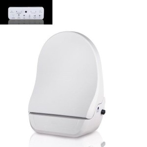 GOCARE FULL+REMOTE ELECTRONIC POT COVER WITH BIDET FUNCTION WHITE - Ceramica Flaminia