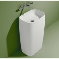 FLAG LAVABO A COLONNA MONOFLAG A PARETE  BIANCO   - Ceramica Flaminia 