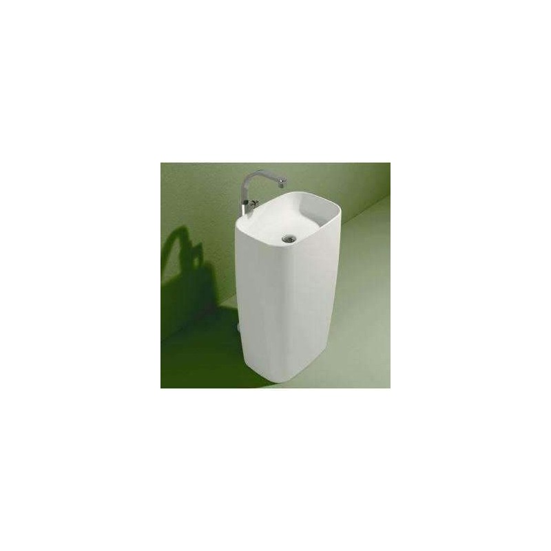 FLAG LAVABO A COLONNA MONOFLAG FREESTANDING  BIANCO   - Ceramica Flaminia 
