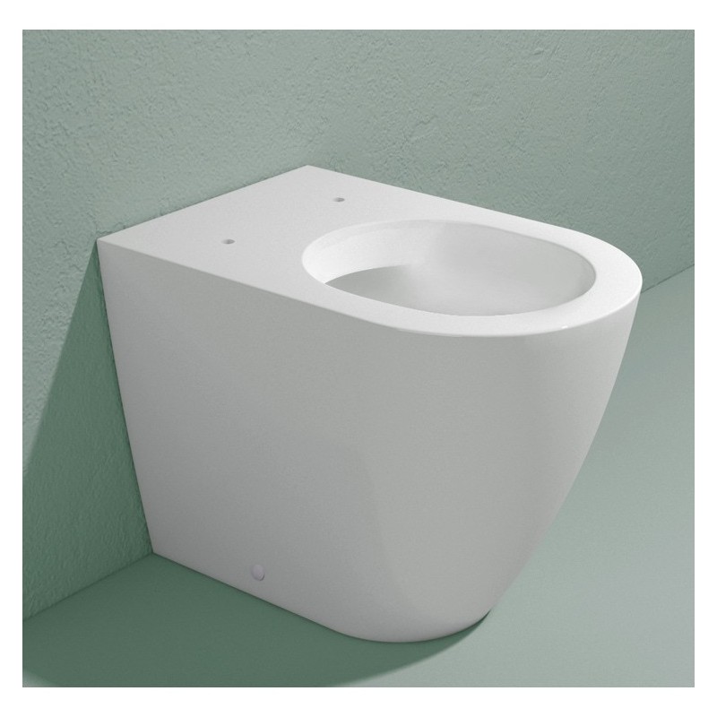 LINK PLUS GOCLEAN WC SCARICO PARETE BIANCO  S - Ceramica Flaminia LK117RG CERAMICA FLAMINIA - 1