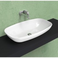 LAVABO 75 NUDASLIM APPOGGIO BIANCO   - Ceramica Flaminia 