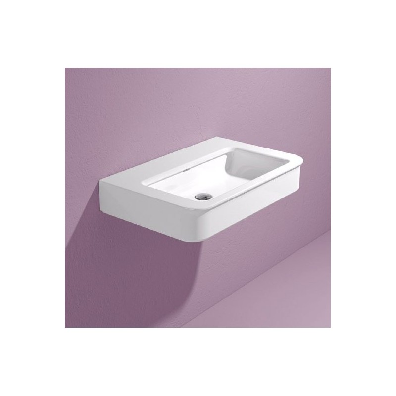 LAVABO MADRE  75 DA APPOGGIO SOSPESO O SU COLONNA BIANCO  - Ceramica Flaminia 