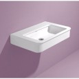 LAVABO MADRE  75 DA APPOGGIO SOSPESO O SU COLONNA BIANCO  - Ceramica Flaminia 