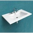 BLOOM CONSOLLE 85 SOSPESO BIANCO- Ceramica Flaminia BM105LFAN