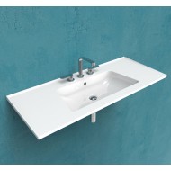 BLOOM CONSOLLE 120 SOSPESO BIANCO   - Ceramica Flaminia 
