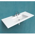 BLOOM CONSOLLE 120 SOSPESO BIANCO   - Ceramica Flaminia 