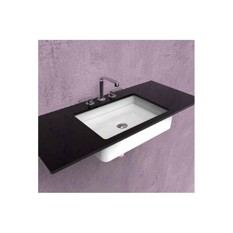 EVIER MINIWASH 55X35 SOUS PLANCHER BLANC - Ceramica Flaminia MW60SP