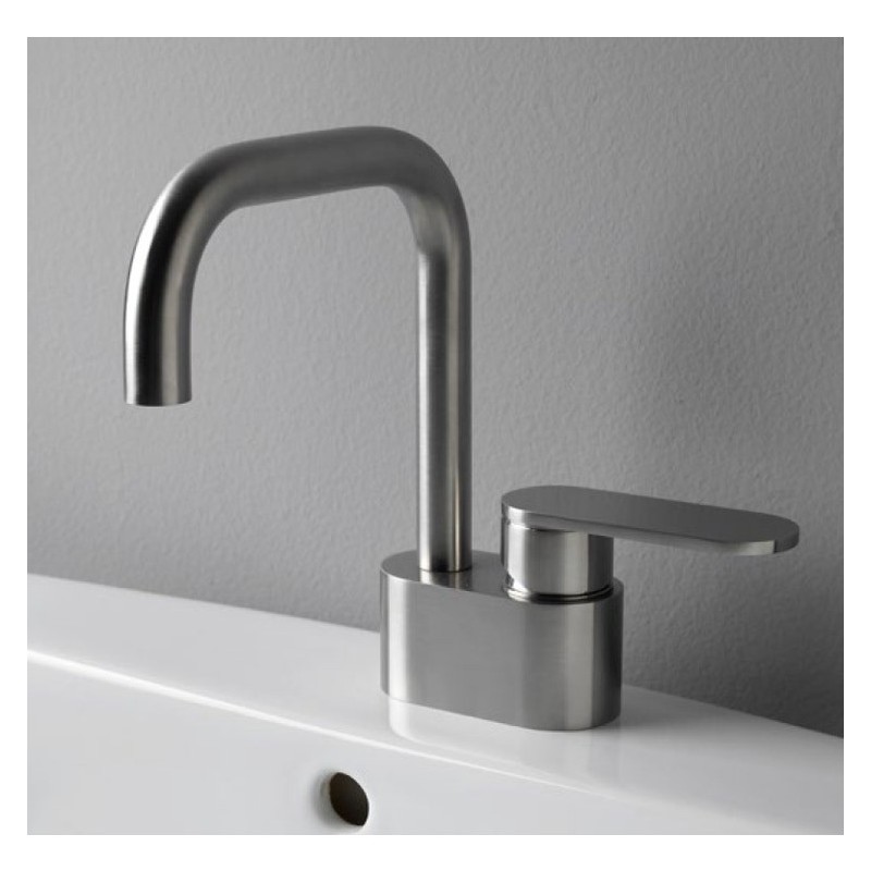 X1 MONOFORO LAVABO ACCIAIO- Ceramica Flaminia 