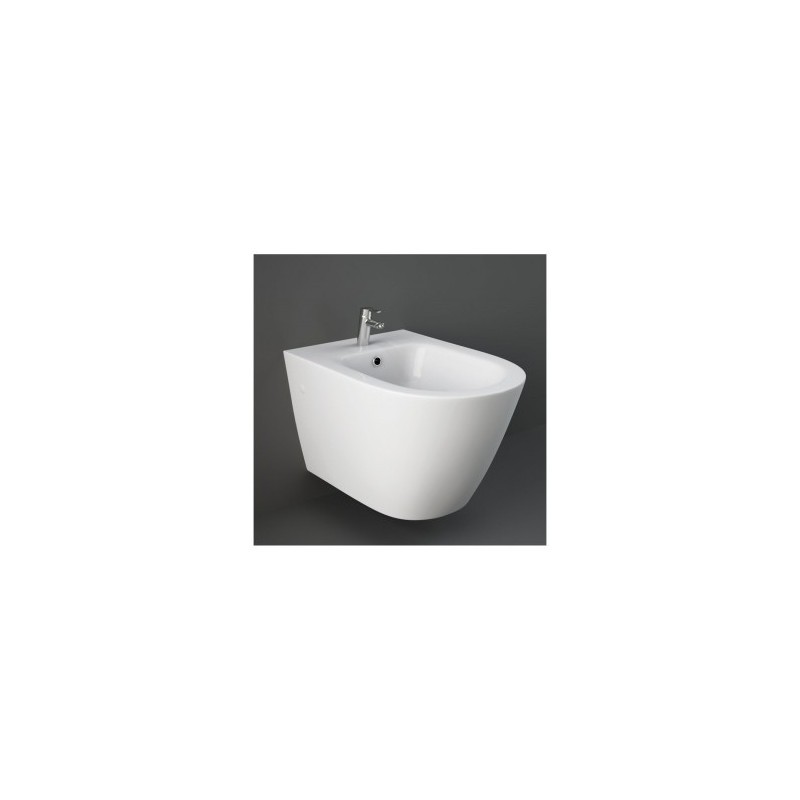 Wand-Bidet Einzelloch RESORT 52x36x32cm PROTEK VERSTECKTE BEFESTIGUNGEN  Rak Ceramics