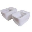 METROPOLITAN Suspended BIDET 52,5x33,7x34 cm PROTEK  Rak Ceramics