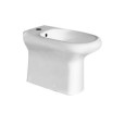 Bidet  a pavimento filo muro monoforo COMPACT 51x37x40cm PROTEK  Rak Ceramics