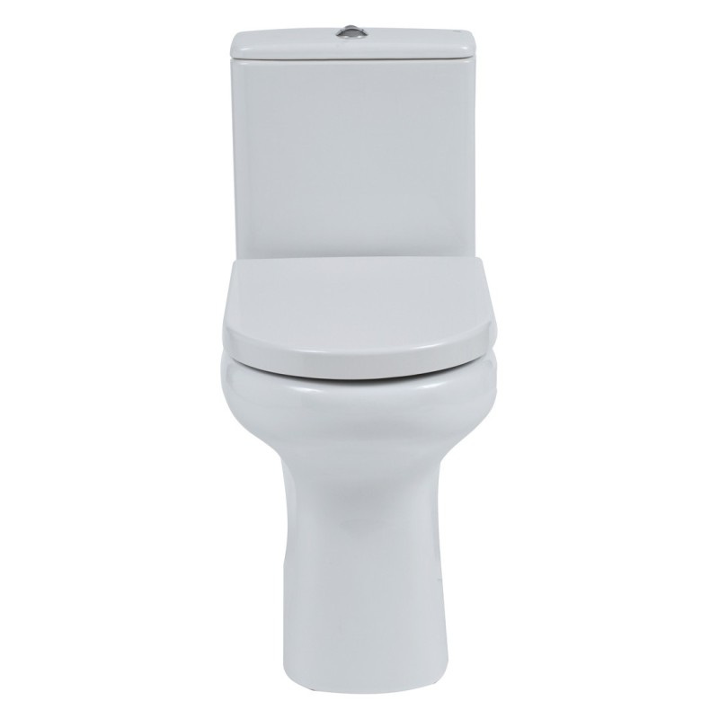 WC monobloc avec siphon de sol ouvert derrière COMPACT PROTEK +CISTERN   Rak Ceramics