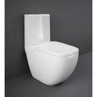 MONOBLOCK WC RIMLESS  Sensation   HINTEN OFFEN Weiss + Kiste  Rak Ceramics