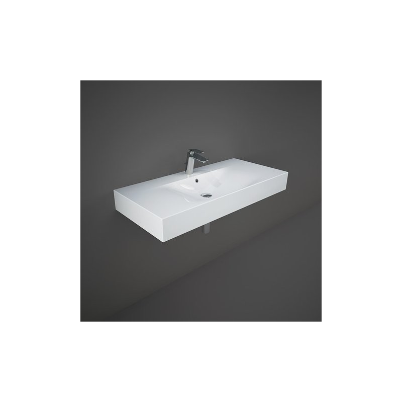 SINGLE HOLE DES White Wall-hung Washbasin Rak Ceramics
