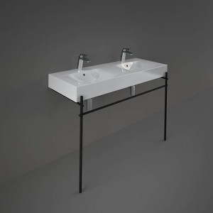 PIEDS METAL AVEC BARRE HORIZONTAL DES POUR LAVABO 121/101  Rak Ceramics