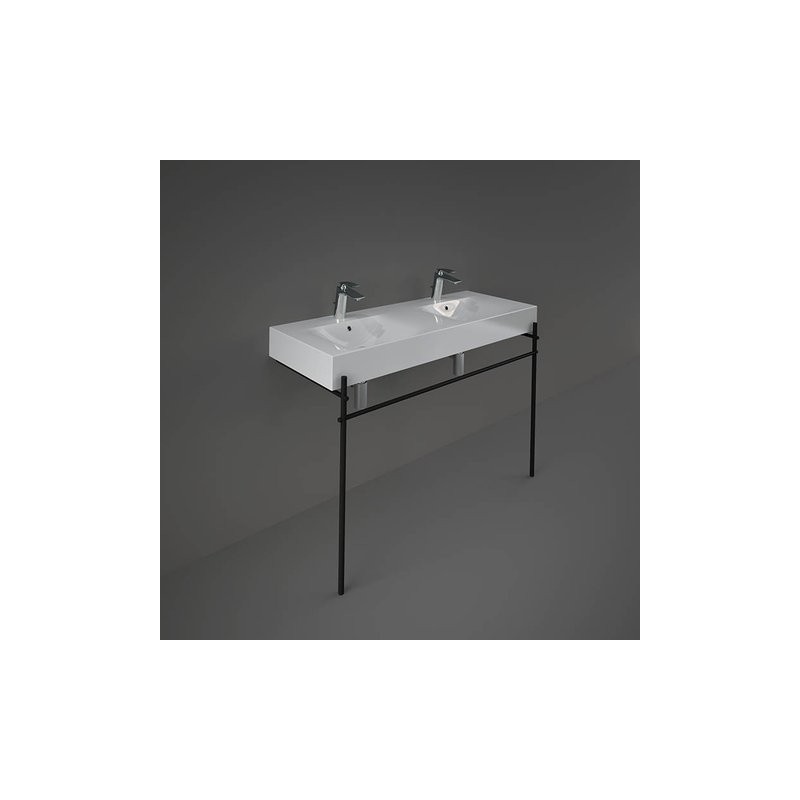 GAMBE IN METALLO CON BARRA ORIZZONTALE  DES PER LAVABI 121/101   Rak Ceramics