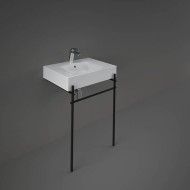 GAMBE IN METALLO CON BARRA ORIZZONTALE  DES PER LAVABI 81/61CM  Rak Ceramics