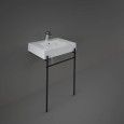 GAMBE IN METALLO CON BARRA ORIZZONTALE  DES PER LAVABI 81/61CM  Rak Ceramics