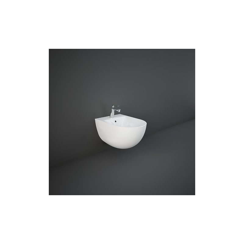 Bidet wall mounted  ONE HOLE DES 52x38x30cm  Rak Ceramics