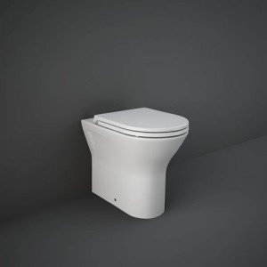 Hängendes WC RIMLESS  in Matt Weiß 52x36x32 cm + WC SITZ  FEELING Rak Ceramics