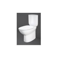 Monoblock WC RIMLESS MORNING an der wand  multi ablauf  + SUELLKISTE Rak Ceramics