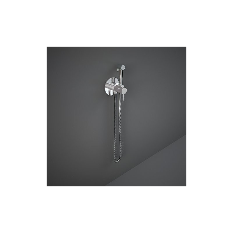 ENSEMBLE DE DOUCHE BIDET EN LAITON CHROMÉ   Rak Ceramics