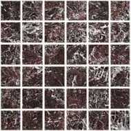 MARMOREA INTENSA Mosaic ROSSO LEVANTO 5X5 Polished Rectified - Ceramica Fioranese M54MS5L FIORANESE CERAMICHE - 1