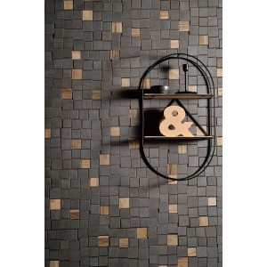 SFRIDO MINIMAXI NERO-TORTORA - Ceramica Fioranese SF43MSR FIORANESE CERAMICHE - 1